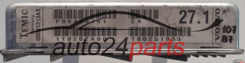 BOITE DE VITESSES AUTOMATIQUE VOLVO XC70 TEMIC 00001313A3, P094480761, 27.1