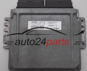 CALCULATEUR MOTEUR RENAULT CLIO SCENIC SIEMENS S118303109 B, S118303109B, 8200214974, 8200057311 