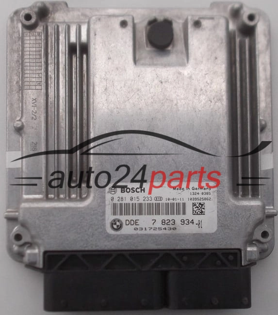 CALCULATEUR MOTEUR MINI COOPER 1.6 TDCI BOSCH 0 281 015 233,  DDE 7 823 934