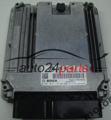 MOTORSTEUERGERÄT ECU STEUERGERÄT VW VOLKSWAGEN PHEATON 3.0 TDI BOSCH 0 281 014 173