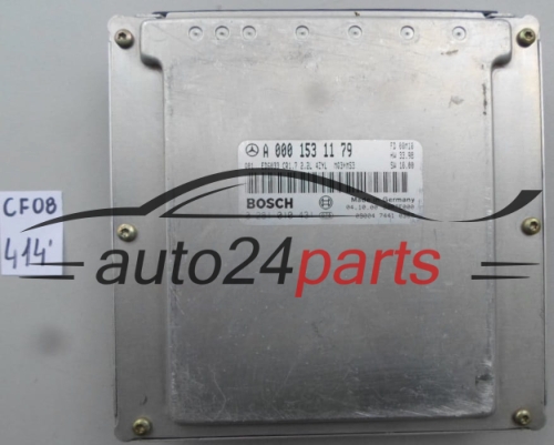  MERCEDES VITO 220 CDI A0001531179, A 000 153 11 79, BOSCH 0281010431