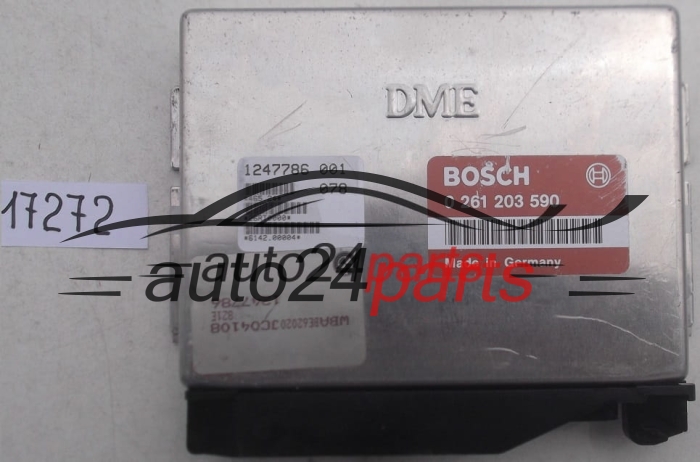CALCULATEUR MOTEUR BMW E36 318 BOSCH 0 261 203 590, 0261203590, 1247786 001, 26RT4575