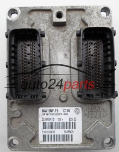 ECU CENTRALITA DE MOTOR FIAT STILO 1.6 Magneti Marelli IAW 5NF.T9, IAW5NFT9, 55186425, 61601.054.00, 6160105400 