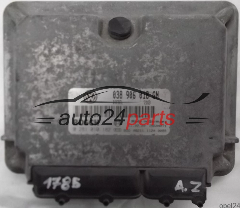 ECU CENTRALITA DE MOTOR SKODA OCTAVIA 1.9 TDI 038906018GN, 038 906 018 GN, BOSCH 0 281 010 182, 0281010182 