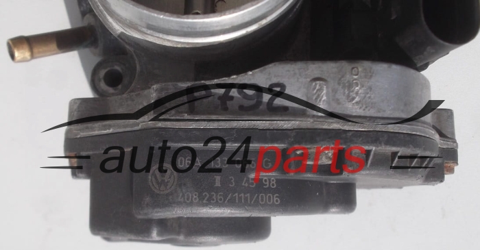 PRZEPUSTNICA POWIETRZA VOLKSWAGEN SKODA 06A 133 066 G, 06A133066G, VDO 408-236-111-006, 408236111006