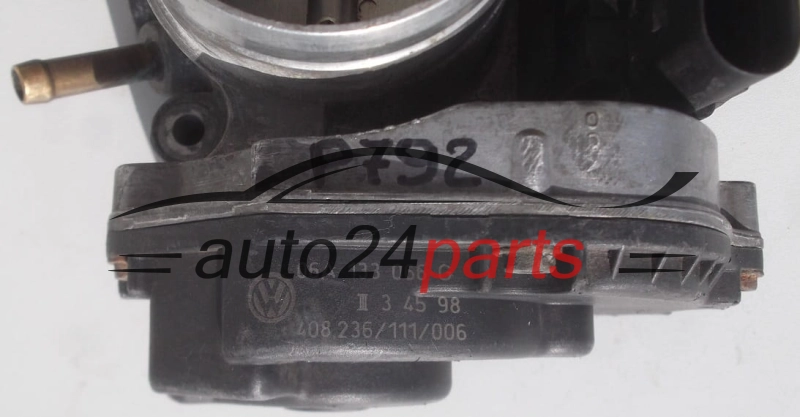 PRZEPUSTNICA POWIETRZA VOLKSWAGEN SKODA 06A 133 066 G, 06A133066G, VDO 408-236-111-006, 408236111006