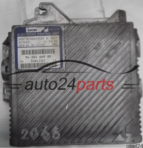 MOTORSTEUERGERÄT ECU STEUERGERÄT PEUGEOT 406 2.1 TD 9630466980 XUDLC01 R04010028B