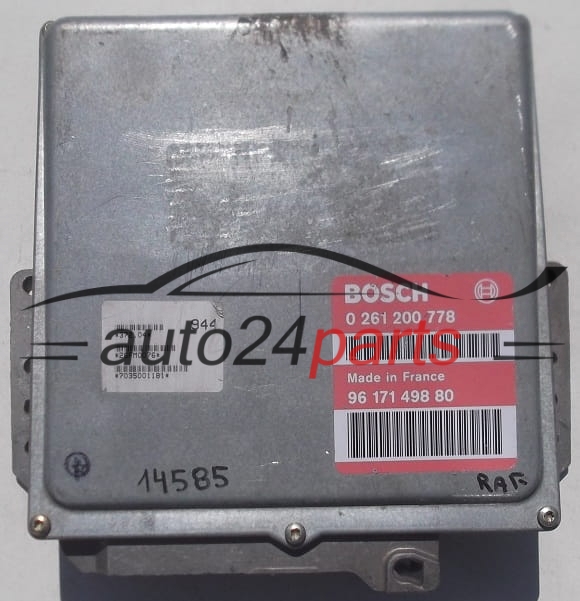BOSCH 0 261 200 778, 0261200778, 96 171 498 80, 9617149880