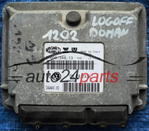 ECU CENTRALITA DE MOTOR VW VOLKSWAGEN GOLF 1.4 036 906 014 AA, 036906014AA, 61.600.346.13 