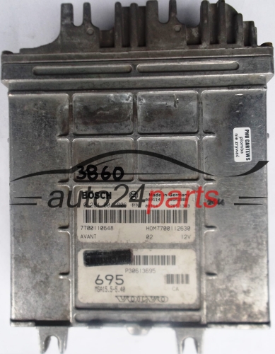 KOMPUTER STEROWNIK SILNIKA VOLVO S40 V40 1.9 TDI BOSCH 0281001906