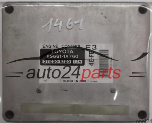 calculateur moteur pour toyota corolla 1.3 16v