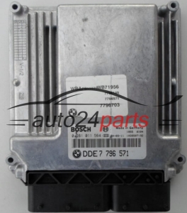 CALCULATEUR MOTEUR BMW E53 X3 2.0 D BOSCH 0 281 011 564, 0281011564, DDE 7 796 571, 7796571 