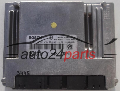 KOMPUTER STEROWNIK SILNIKA BMW SERII 6 E63/E64 650 4.0 V8 BOSCH 0261209092