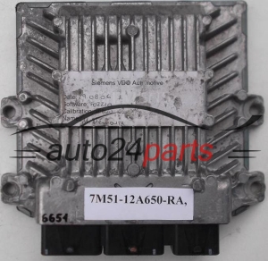 KOMPUTER STEROWNIK SILNIKA FORD 2.0 TDCI SIEMENS 5WS40331C-T,  FoMoCo 7M51-12A650-RA