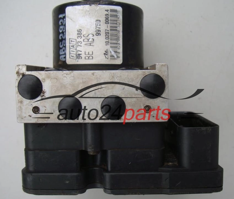 ABS POMPA I STEROWNIK FIAT DOBLO 517 73 386, 51773386, 10.0207-0069.4, 10020700694, 10.0970-1602.3, 10097016023