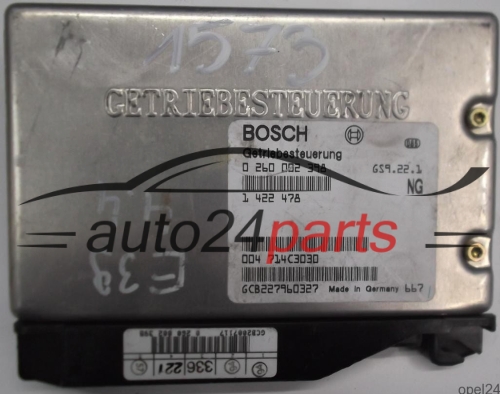 GETRIEBESTEUERGERÄT GETRIBESTEUERUNG BMW E38 740 BOSCH 0260002398, 0 260 002 398, 1422478, 1 422 478 