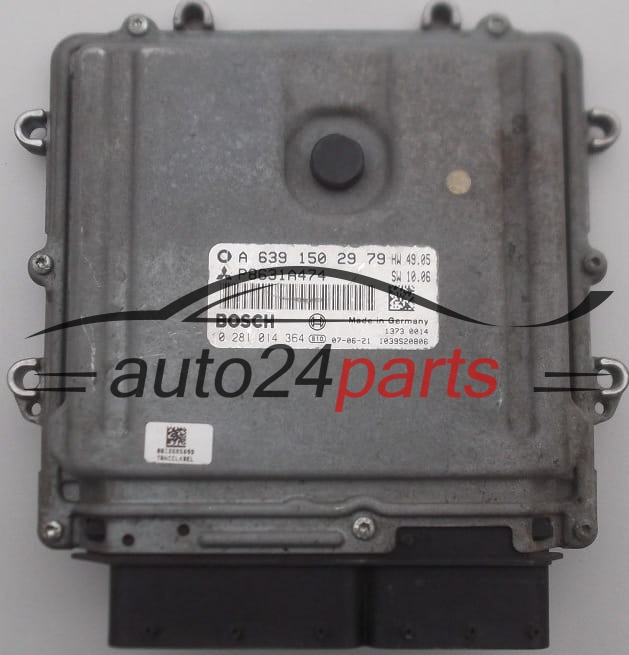 CALCULATEUR MOTEUR MITSUBISHI COLT 1.5 DID BOSCH 0 281 014 364,  A 639 150 29 79
