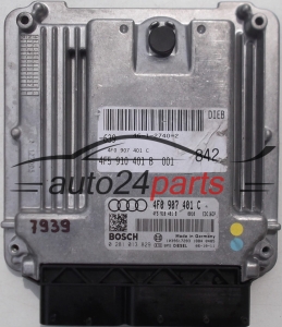 CENTRALITA DE MOTOR AUDI A6 2.7 TDI, BOSCH 0 281 013 829, BOSCH 0281013829, 4F0 907 401 C, 4F0907401C, 4F5910401B