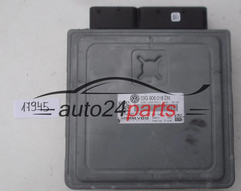 KOMPUTER STEROWNIK SILNIKA AUDI A3 2.0 TDI SIEMENS VDO 5WP45567 AD