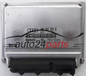 KOMPUTER STEROWNIK SILNIKA AUDI A6 1.8T 1.8 TURBO 4B0907557B, 4B0 907 557 B, BOSCH 0261204806, 0 261 204 806, BENZIN D02, 28SA5168
