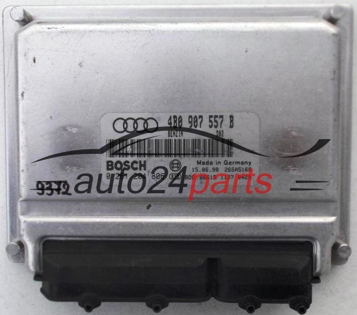 KOMPUTER STEROWNIK SILNIKA AUDI A6 1.8T 1.8 TURBO 4B0907557B, 4B0 907 557 B, BOSCH 0261204806, 0 261 204 806, BENZIN D02, 28SA5168