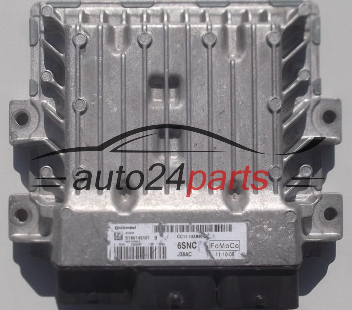 ECU CENTRALITA DE MOTOR  FORD TRANSIT 2.4 TDCI CONTINENTAL S180145101 B, CC11-12A650-BC