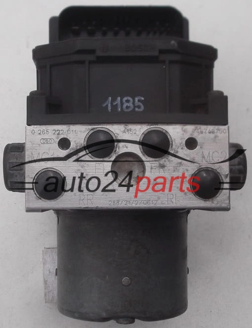 ABS POMPA I STEROWNIK ALFA ROMEO 147 BOSCH 0 265 222 011, 46743750