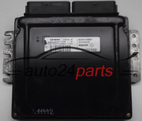 calculateur moteur pour renault scenic 1.6