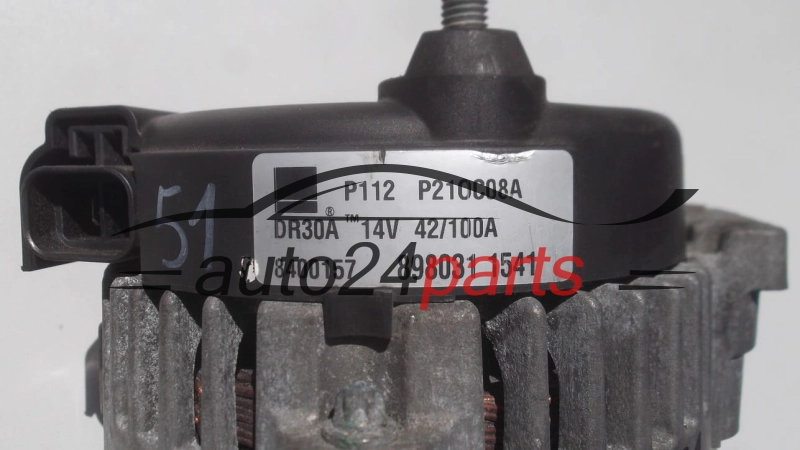 ALTERNATOR Z22YH OPEL ZAFIRA BOSCH 0124425019, 0 124 425 019, P210C08A, 100A