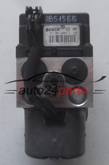 ABS HYDRAULIK-AGGREGAT MIT STEUERGERAET OPEL CORSA C COMBO MERIVA BOSCH 0 265 216 478, 0265216478, 09127108 EA, BOSCH 227 385 53883 5, 227385538835