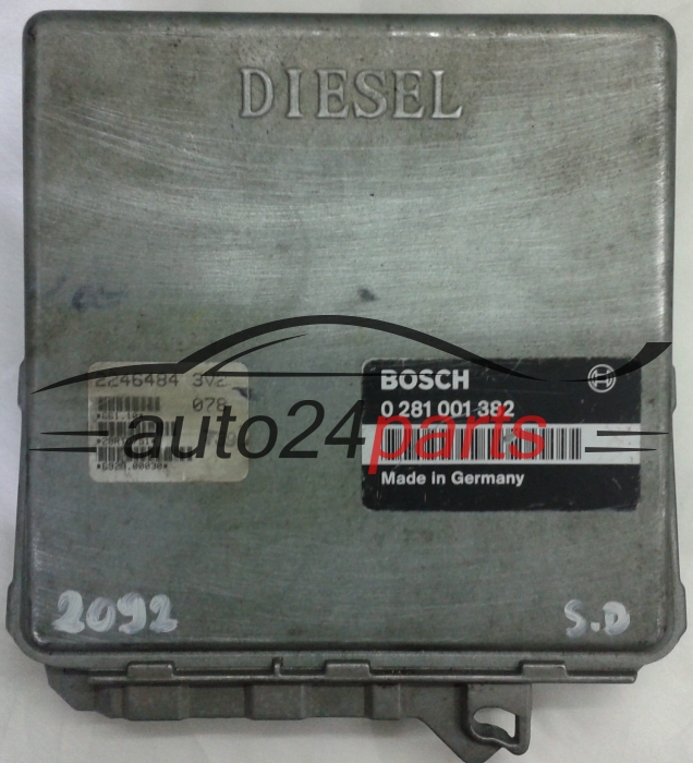 KOMPUTER STEROWNIK SILNIKA BMW 3 E36 325 BOSCH 0281001382, 0 281 001 382, 2246484, 28RTD751 