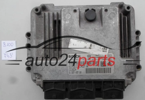 KOMPUTER STEROWNIK SILNIKA PEUGEOT 206 2.0 HDI BOSCH 0 281 011 783, 0281011783, 96 567 097 80, 9656709780, 9654490280, 1039S07241, EDC16C34 