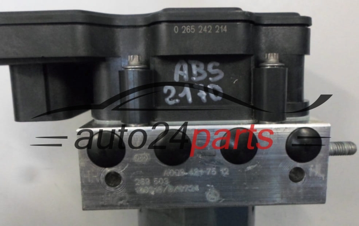 BOMBA HIDRAULICA Y CENTRALITA ABS MERCEDES  A0084317512, BOSCH 0265242214