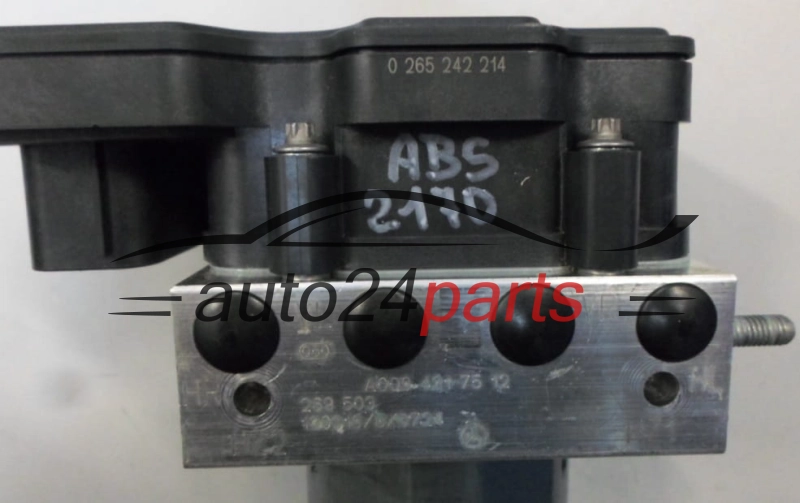 BOMBA HIDRAULICA Y CENTRALITA ABS MERCEDES  A0084317512, BOSCH 0265242214