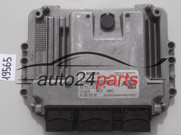 KOMPUTER STEROWNIK SILNIKA CITROEN PEUGEOT 1.4 HDI BOSCH 0 281 014 444, 96 656 916 80