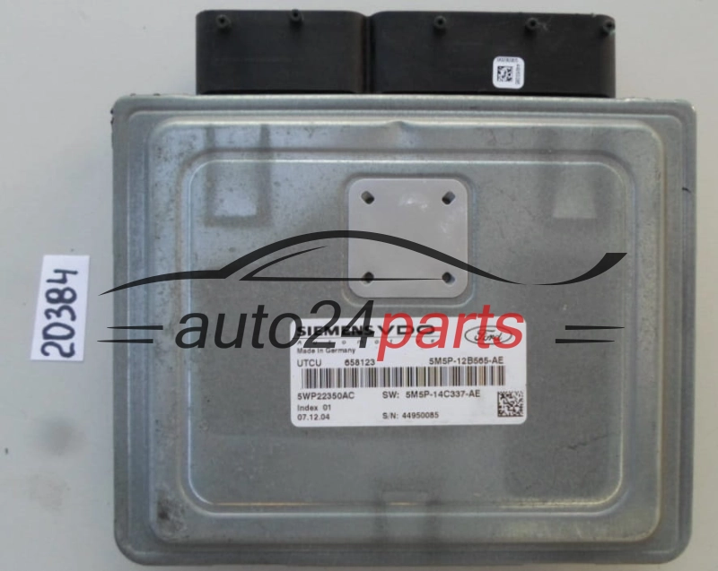 KOMPUTER STEROWNIK SILNIKA FORD FOCUS 5WP22350AC, 5M5P-12B565-AE, 5M5P12B565AE 