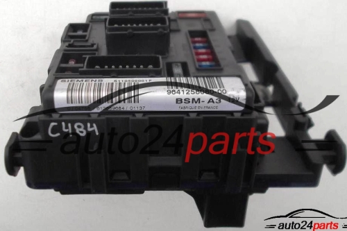 CAS STEUERGERAT BSM CITROEN C5 2.0 HDI 9641258080-00, S11050000 F 