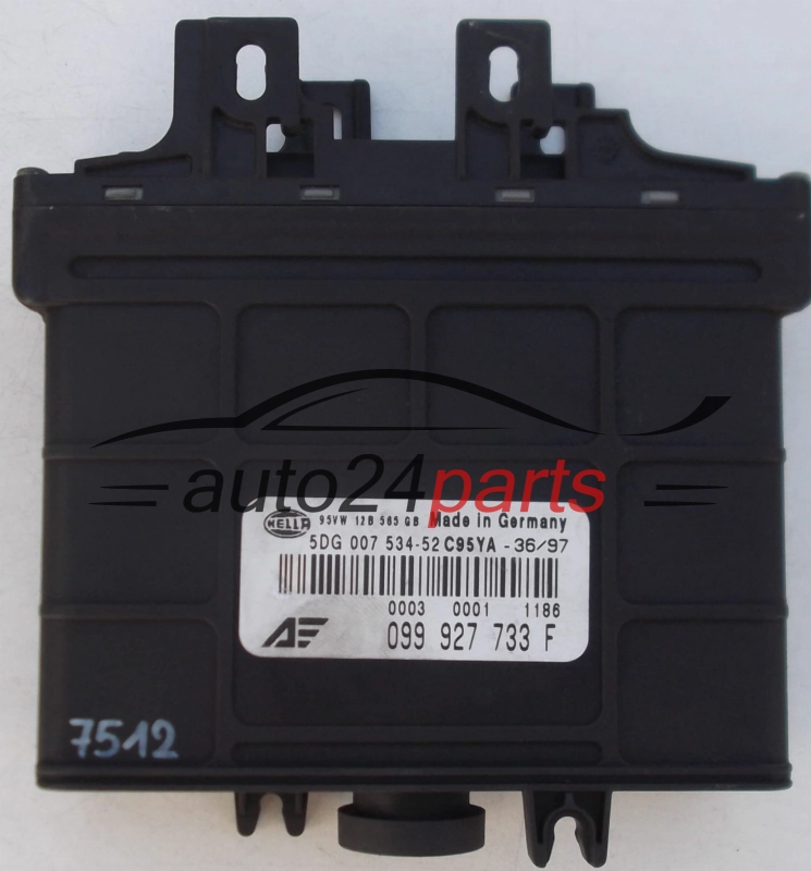 STEROWNIK SKRZYNI AUTOMATYCZNEJ VOLKSWAGEN SHARAN 2.8 HELLA 5DG 007 534-52, 5DG00753452, 5DG007534, 099 927 733 F, 099927733F