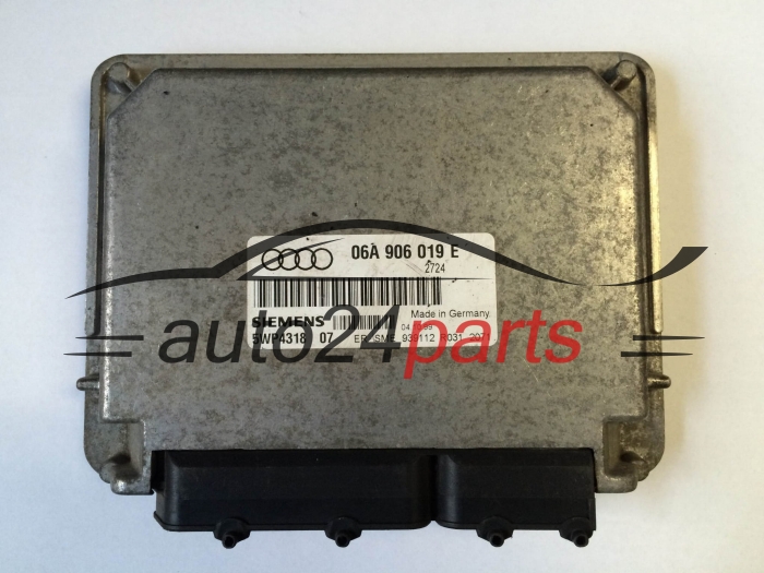 KOMPUTER STEROWNIK SILNIKA AUDI A3 1.6 AKL 06A 906 019 E, 06A906019E, SIEMENS 5WP4318 07, 5WP431807
