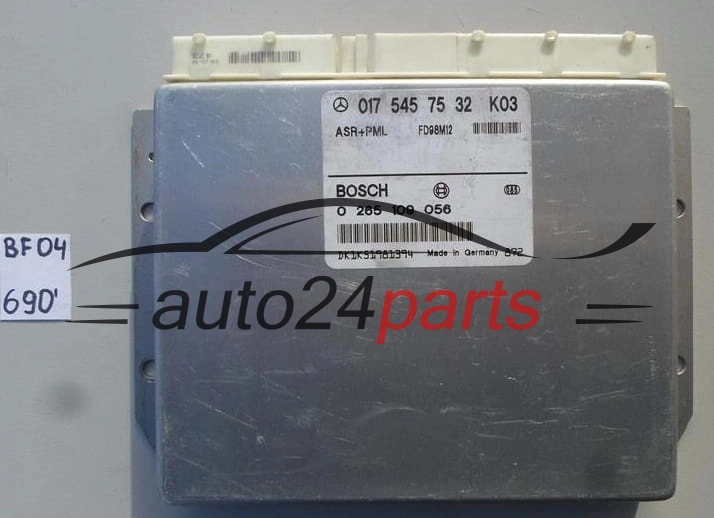 ABS STEROWNIK ABR+PML MERCEDES W210 A0175457532, 0175457532, A 017 545 75 32 BOSCH 0265109056, 0 265 109 056