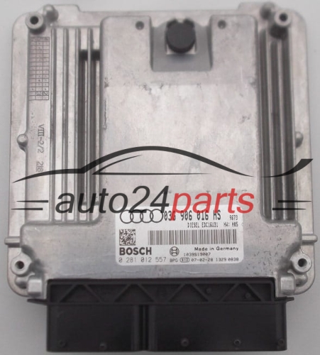 MOTORSTEUERGERÄT ECU STEUERGERÄT AUDI A6 2.0 TDI BOSCH 0 281 012 557