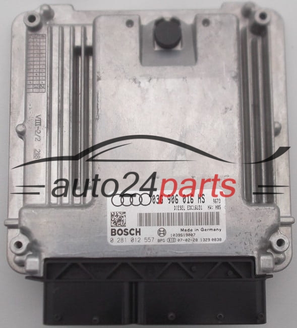 MOTORSTEUERGERÄT ECU STEUERGERÄT AUDI A6 2.0 TDI BOSCH 0 281 012 557
