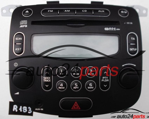 RADIO CD / MP3 HYUNDAI I10 96100-0X23004X / 961000X23004X / A-200PAE / A200PAE 