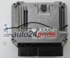 CALCULATEUR MOTEUR VW VOLKSWAGEN GOLF JETTA 2.0 TDI BOSCH 0 281 016 404,  0281016404, 03L 906 018 AT, 03L906018 AT, 03L906018AT, EDC17C46