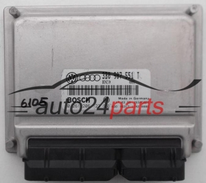 KOMPUTER STEROWNIK SILNIKA AUDI A4 A6 2.8 AQD BOSCH 0 261 206 123, 0261206123, 3B0 907 551 T, 3B0907551T