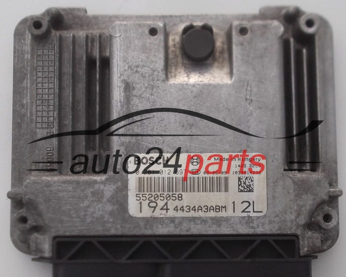 MOTORSTEUERGERÄT ECU STEUERGERÄT  FIAT CROMA 1.9 JTD BOSCH 0 281 012 897,  55205058 