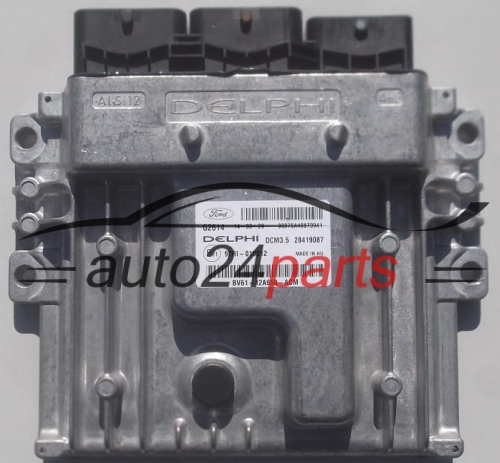 MOTORSTEUERGERÄT ECU STEUERGERÄT  FORD 1.6 TDCI DELPHI 28419087, BV61-12A650-ACM,  DCM3.5