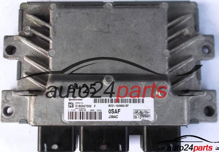 MOTORSTEUERGERÄT ECU STEUERGERAT FORD FIESTA 1.2 EMS2102 S180047002F