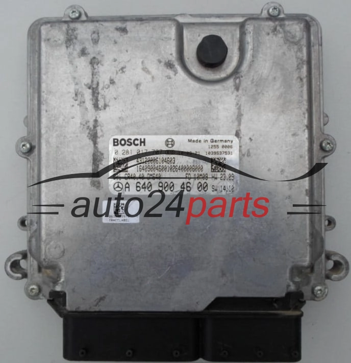 MOTORSTEUERGERÄT ECU STEUERGERÄT  MERCEDES W169 2.0 CDI BOSCH 0 281 017 707, A 640 900 46 00