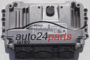 KOMPUTER STEROWNIK SILNIKA PEUGEOT 307 1.6 BOSCH 0 261 201 610, 0261201610, 96 642 557 80, 9664255780